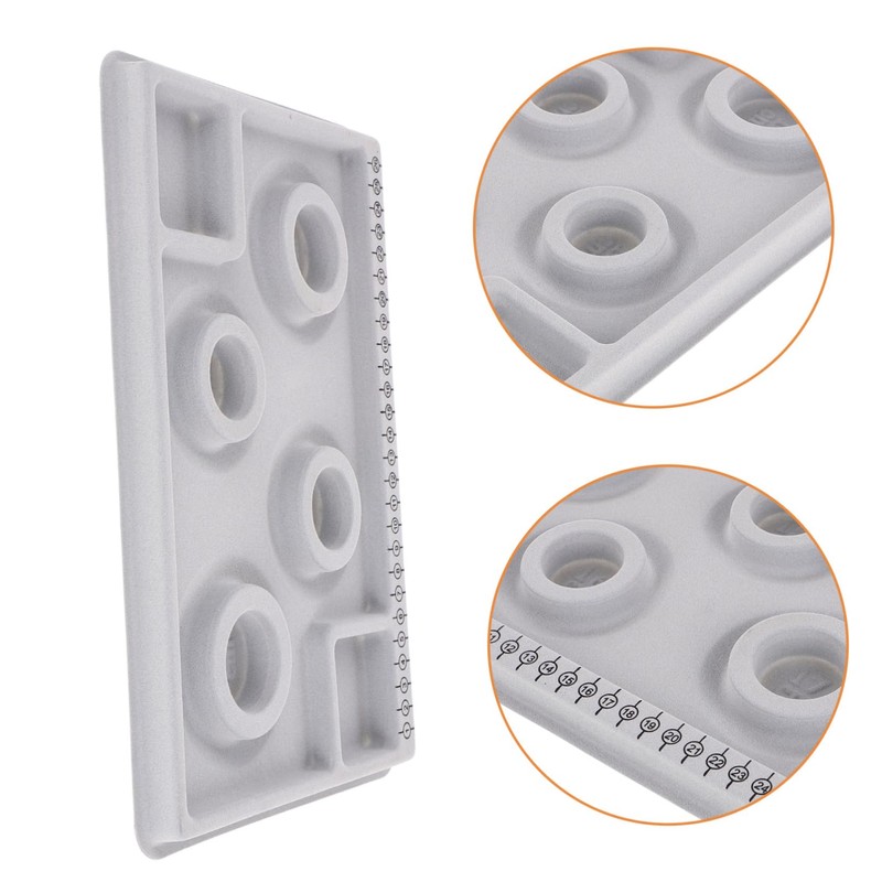 Ciieeo Jewelry Design Tray for Beading Projects Craft Organizer for