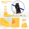Wisebom Hamster Drinking Bottle, 125 ml, 3-in-1 Pet Water Bottle,