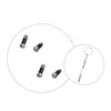 Replacement Silver Screws for Aviator RB8313 8301 88307 8303 Sunglasses