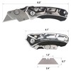 Olympia Tools 33-125 Turbofold Stainless Steel Utility Knife