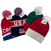 COUVER - Gorro Unisex de Punto acrílico con Pom Pom,