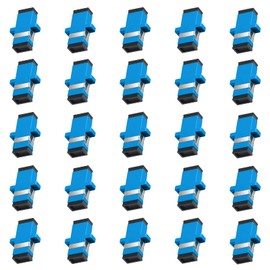 fyboptwu - 25pcs SC Fiber Optic Coupler SC Singlemode (SM) Simplex Fiber Optic Adapter SC Female to SC Female UPC Simplex Single Mode Network Internet Connector Adapter