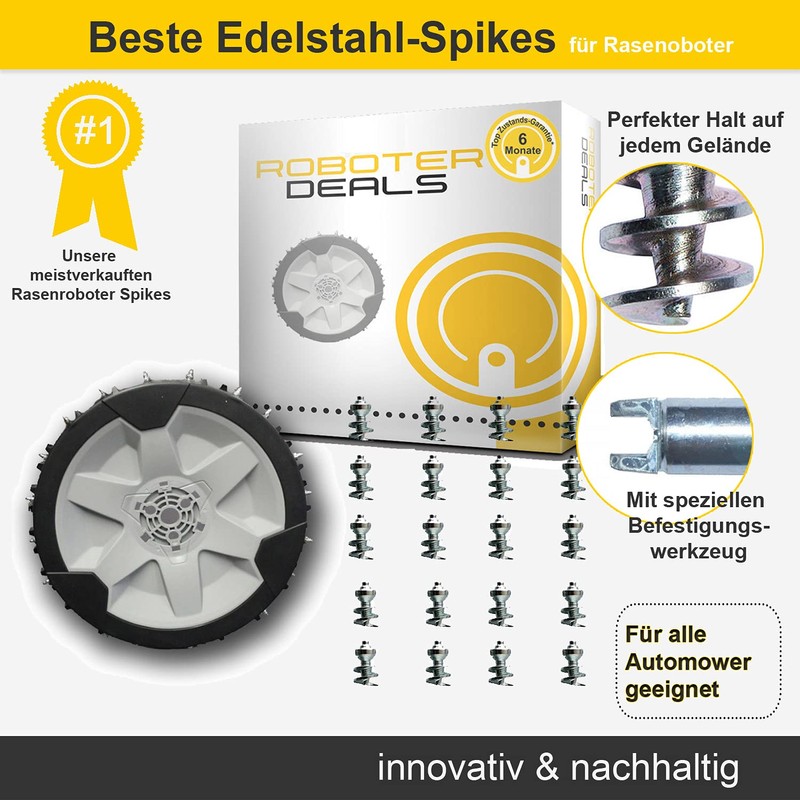 HRobotic Accessoires Spikes (40 Pieces + Assembly Tool) for All