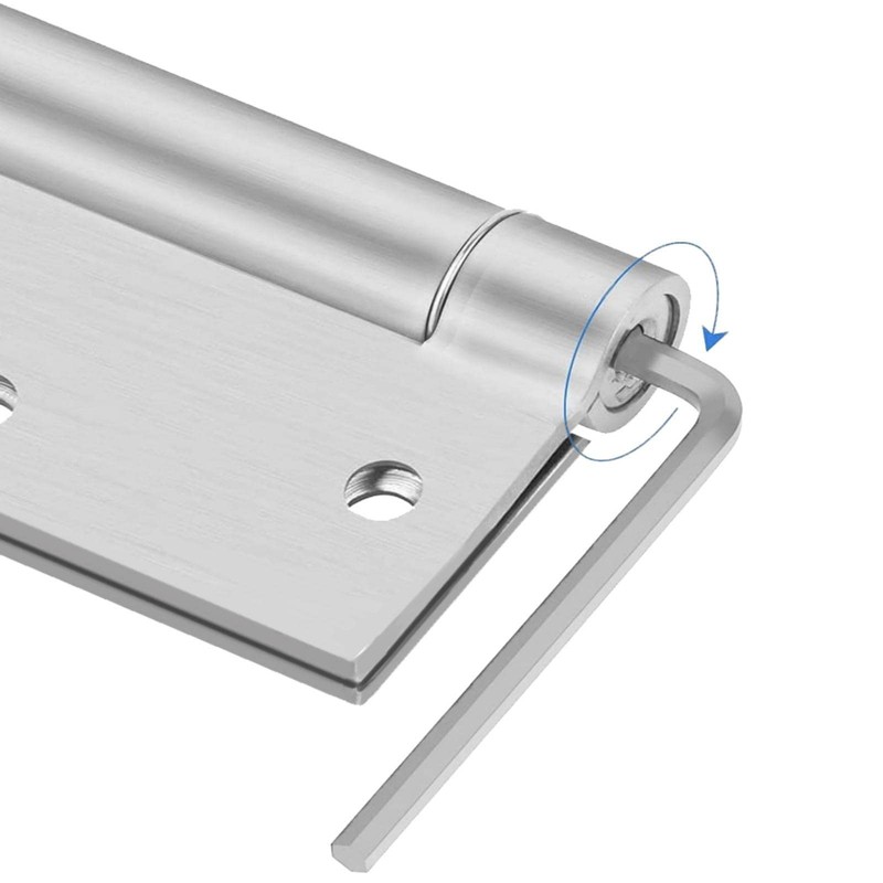 3.5" Self-Closing Stainless Steel Hinges,3-1/2 inch x 3 1/2 Inch