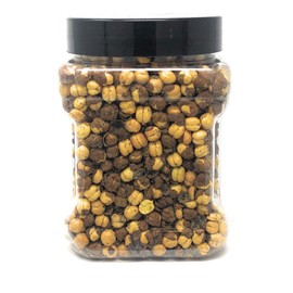 Rani Roasted Chana (Chickpeas) Black Pepper Flavor 14oz (400g) PET Jar ~ All Natural | Vegan | No Preservatives | Gluten Friendly | Indian Origin | Great Snack, Ready to Eat | Seasoned with 5 Spices