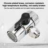 3pcs G3/8 In Sink Faucet Diverter Valve Three Way Universal