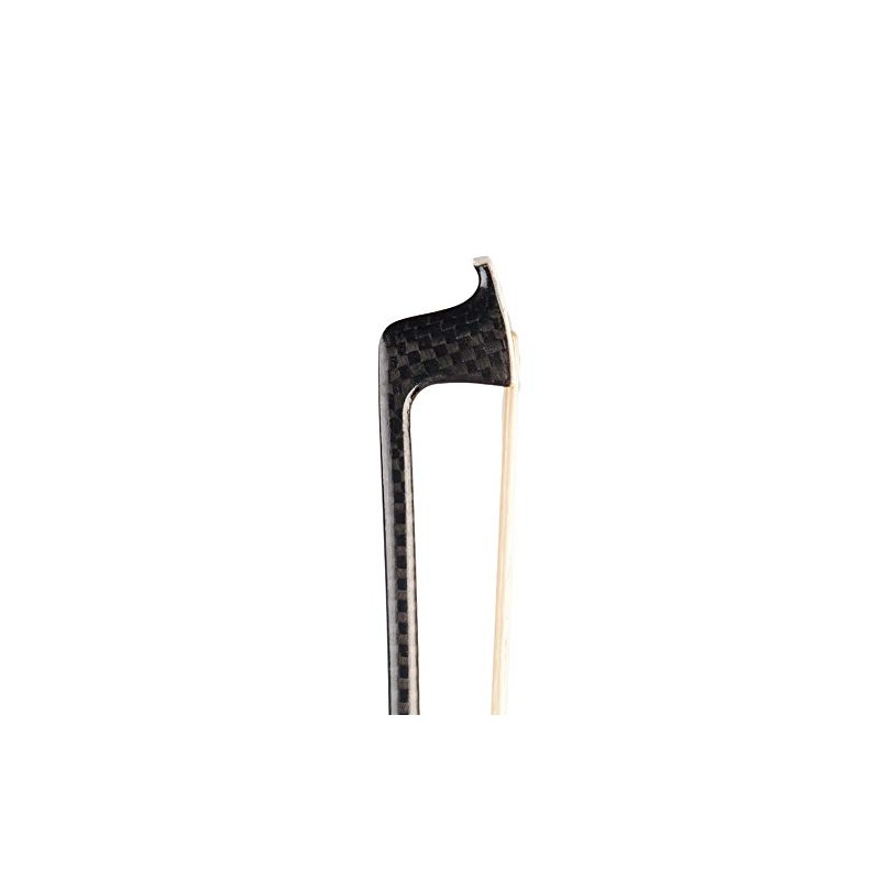 4/4 violín violín Fibra de Carbono Palo Redondo ébano Rana