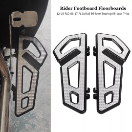 Unbranded US Driver Floorboard Footboard For Harley Touring Electra Street Glide Road King