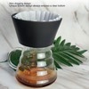 Pour Over Coffee Dripper 40‑60g Large Capacity Reusable Manual Drip