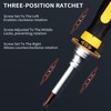 19-in-1 Ratchet Screwdriver Set, Portable Ratcheting Screwdriver Set with Magnetic