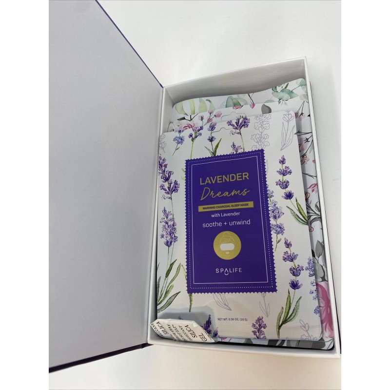 Spa Life Moonlit Garden Evening Skincare Set Sleep Mask Facial