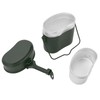 Military Mess Tin Multifunction Nonslip Durable Food Grade Aluminium 180℃