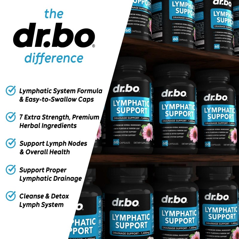 Lymphatic Drainage Supplements Pills - Lymphatic Support Total Herbal Cleanse...