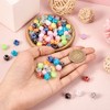 Fashewelry 96pcs Rhinestone Bubblegum Beads 10mm Mixed Color Disco Ball