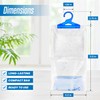 x14 Disposable Wardrobe Dehumidifier Hanging Bags - Specially Designed to