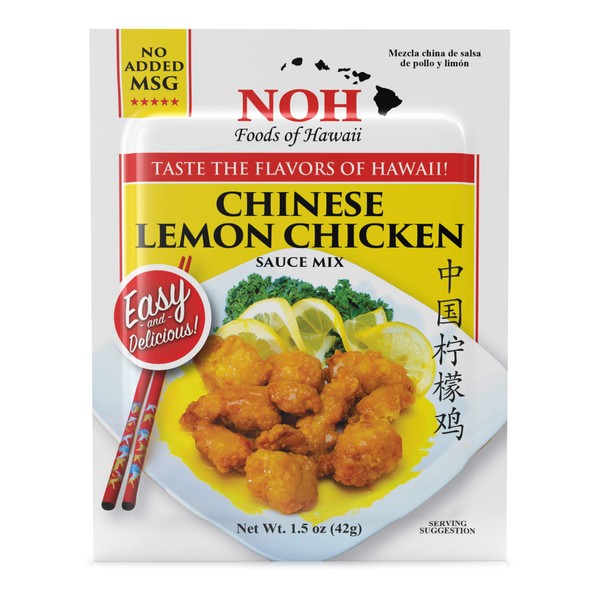 NOH Chinese Lemon Chicken, 1.5-Ounce Packet, (Pack of 12)
