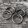 CLAN Titanium Alloy Ring Set, Lightweight, Strong, Rust Free Ring,