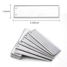 Coolrunner Metal Plant Labels, Aluminum Plant Tags, 6 Inch Wires Included (150)