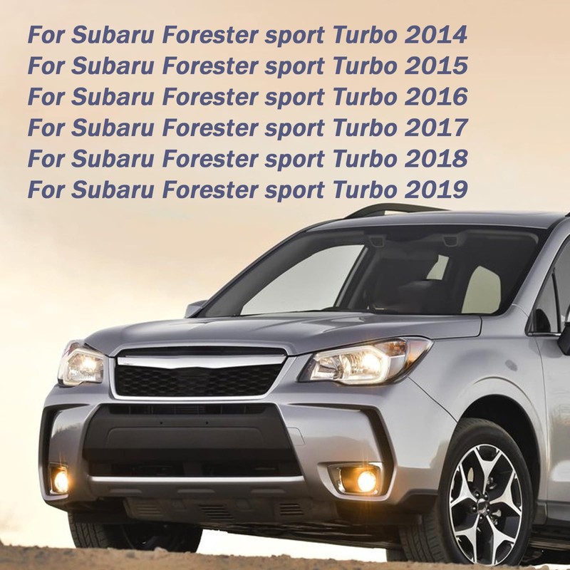 JESYMBX For Subaru Forester 2014-2019 Front bumper Fog Light Bezel