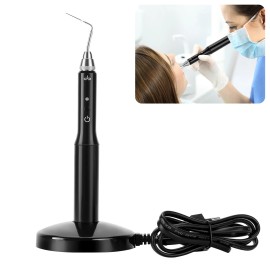 AZDENT Dental Endo Obturation System Heated Pen/Root Gutta Percha Cutter Taper Points - Gutta Percha Obturation Heated Pen Black