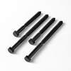 3/8×2'' (10 Pack) Hex Head Lag Screws Bolts with Washers,
