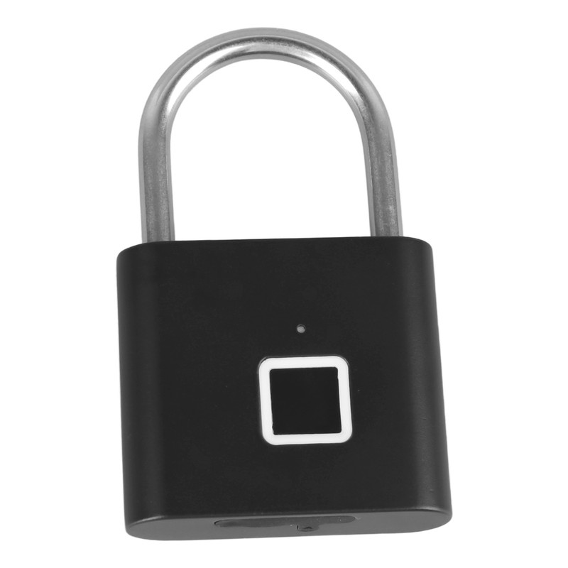 Fingerprint Padlock Keyless Waterproof Biometric Electronic Lock USB Rechargeable