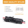 VIGRUE 1/2/3/4/6 Pin Waterproof Automotive Electrical Connectors with Ratcheting Wire