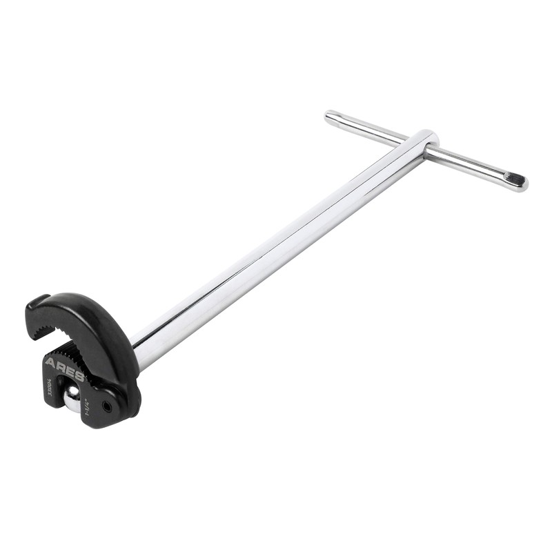 ARES 33004 - 11-Inch Basin Wrench with Adjustable Jaw -