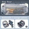 Travel Makeup Organizer, Compact Lightweight Accessory for Travel and Daily