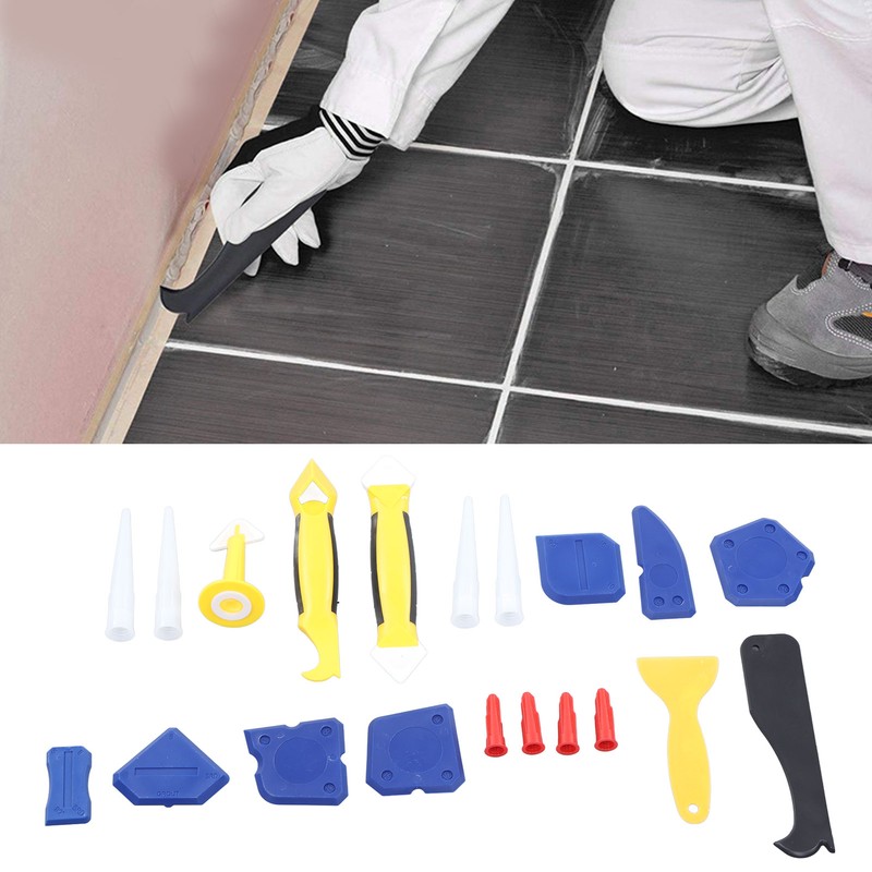 20PCS Sealant Remover Spreader Grouting Sealant Scraper Reusable Sealant Finishing