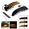 dreamrefit 2PCS Sequential LED Side Mirror Lamp Turn Signal Light