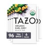 TAZO Organic Earl Grey Black Tea Bags with Bergamot Flavor