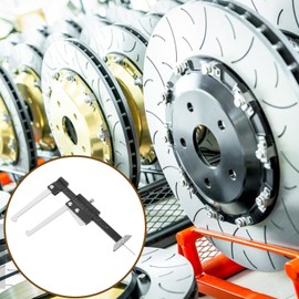 Vernier Caliper,Disc Brake Rotor Caliper Gauge Micrometer,0.1mm Accuracy High Precision Durable Slide Caliper,Aluminium Alloy Brake Disc Caliper Measuring Tool for Precision Measurement