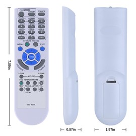 ZWP RD-469E Replaced Remote Control Compatible for NEC Projector M282X M322X M322W NP-M322X NP-M322W M402X NP-M282X NP-M402X M283X M323X M352WS M332XS M303WS M403W M363X M403X M302WS M362W M402W M362X