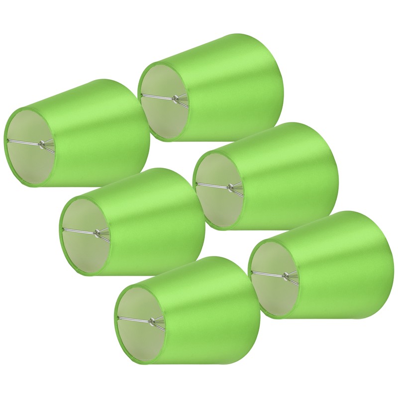 6PCS E14 Lamp Shade Fabric Lampshade Table Lamp Ceiling Lamp