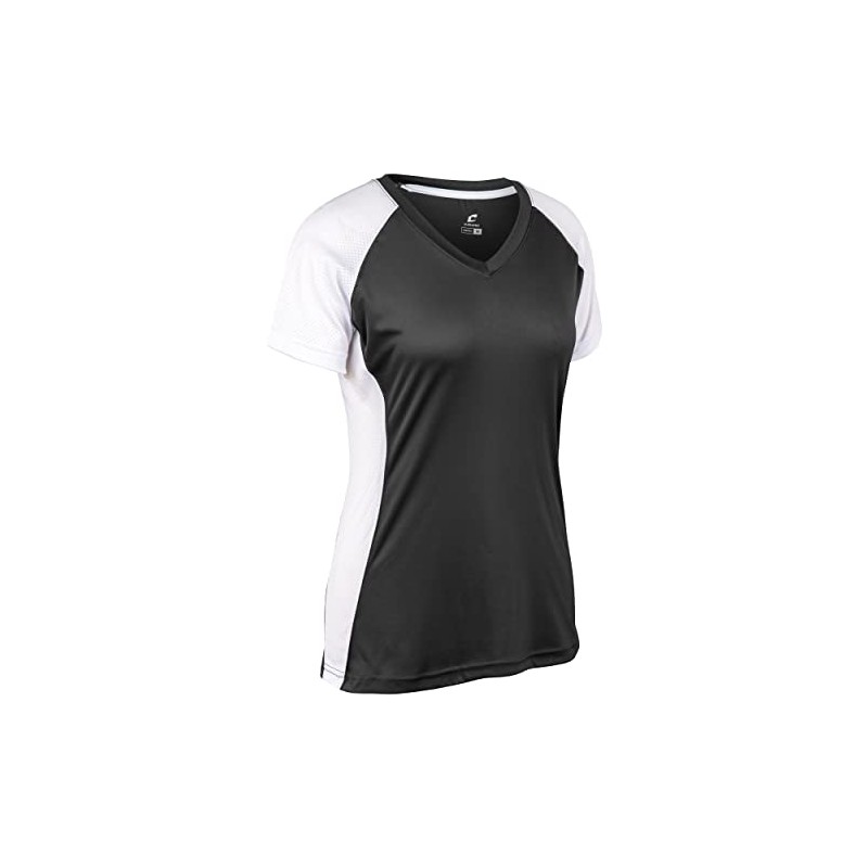 Champro Women's Standard Traditional, Black, White, 2X-Large