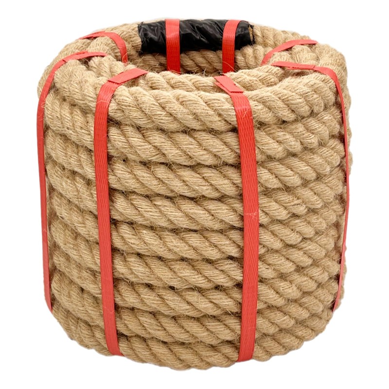 Hemp Rope 1 Inch x 100 Ft Twisted Manila Rope