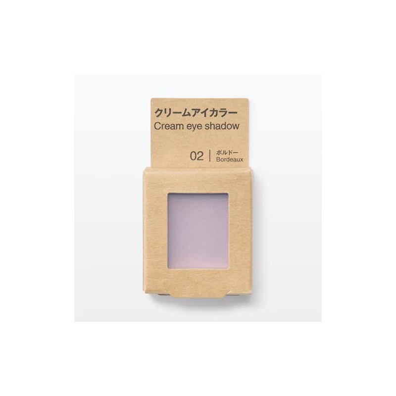 MUJI OAP62A4S Cream Eye Color Bordeaux 1.8 g