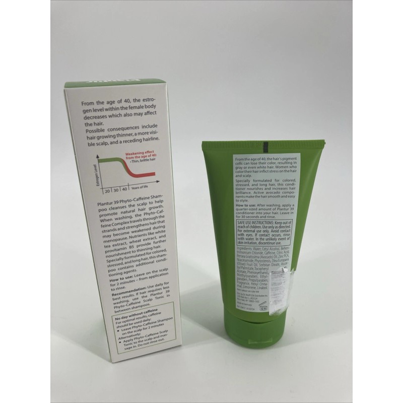 Plantur 39 Shampoo 250 ml & Conditioner Colored Stressed Hair