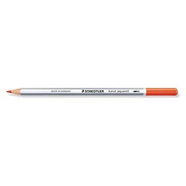 Staedtler Karat Aquarell 125-24 Professional Watercolour Pencils - Scarlet (Pack of 6)