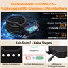 Anweller Bicycle Lock Fingerprint with 2 Keys, Bicycle Cable Locks