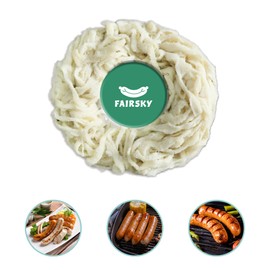 Edible Natural Hog Sausage Casing, Grade A Pre-Tubed Sausage Casings for Home Sausage Making,Breakfast Sausage,Italian Sausage,Knoblewurst,Pepperoni,Bologna Sausage and Most Sausage-10M/32ft, Φ38-40mm
