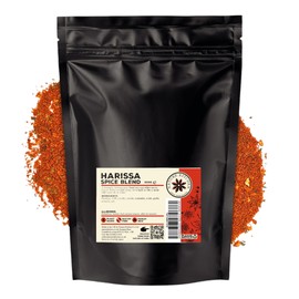 Nature Kitchen Moroccan Harissa 500g Large Bag of Seasoning Spices and Herbs. Gluten-Free and Vegan, Everyday Cooking Blends for Marinades, Sauces, Frying, Baking Or Grilling