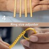 Pack of 16 ring size adjusters, ring adjuster, ring reducer,