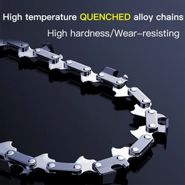 [2 Packs] 6 Inch Mini Chainsaw Chain, 6 Inch Replacement Chains for Cordless Electric Portable Mini Chainsaw, FIFCHALL Guide Saw Chain for All 6-inch Mini Chainsaws for Wood Branch Cutting