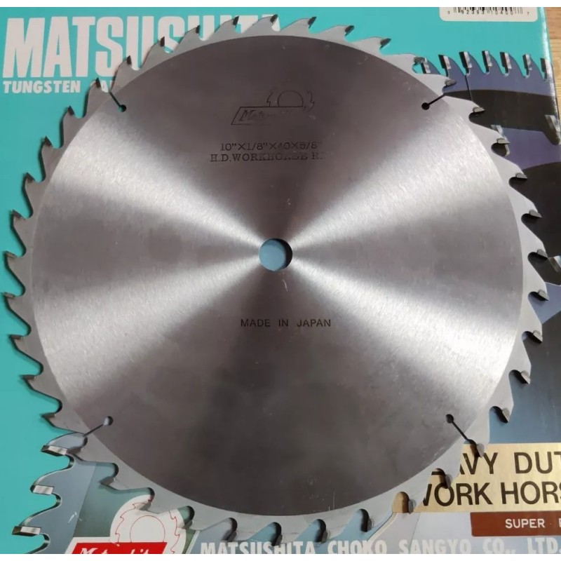 Matsushita Tungsten Carbide Tipped Super Rip Saw Blade 10"