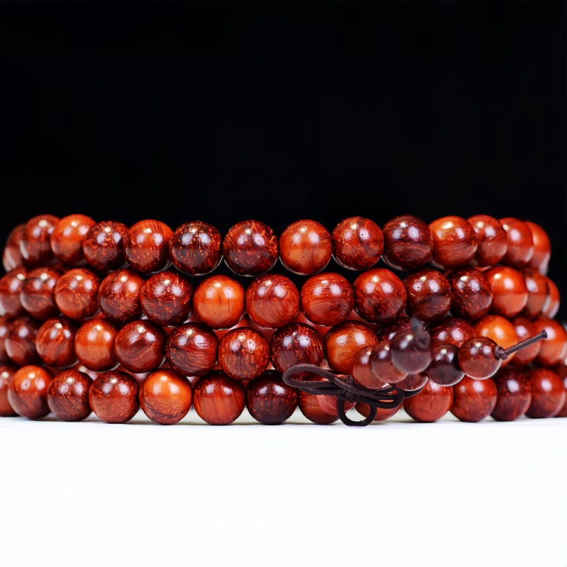 Fireosma Mala Beads 108 8mm Wooden Beads Mala Necklace Beads