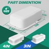 TAKTOPEAK 4" Width Wall Cover, Mini Split Line Set Cover