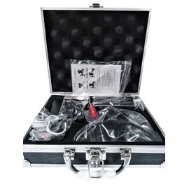 3.5X 420mm Loupes manifying Glasses Head Lamp with Aluminum Black