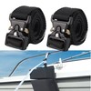 SUNOOM Boat Fenders Straps,Fenders Hanger Quick Adjuster Strap,Boat Rail Fenders